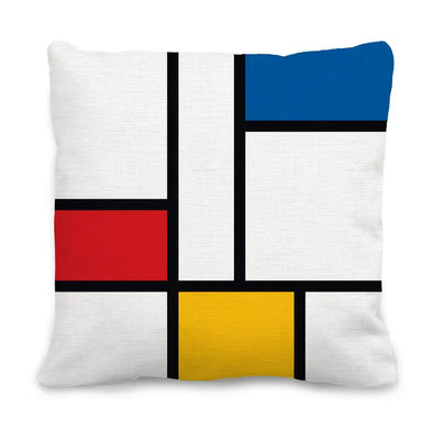 De Stijl Throw Pillow
