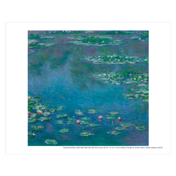 Monet 'Water Lilies' Print
