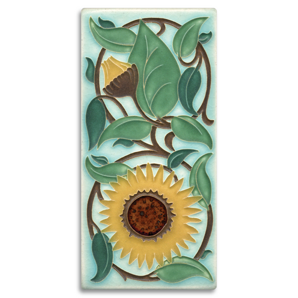 Sunflower Motawi Tile