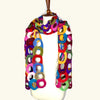Multicolor Felted Ring Scarf