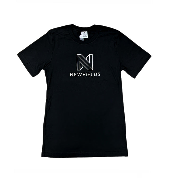 Unisex Newfields T-Shirt - Black