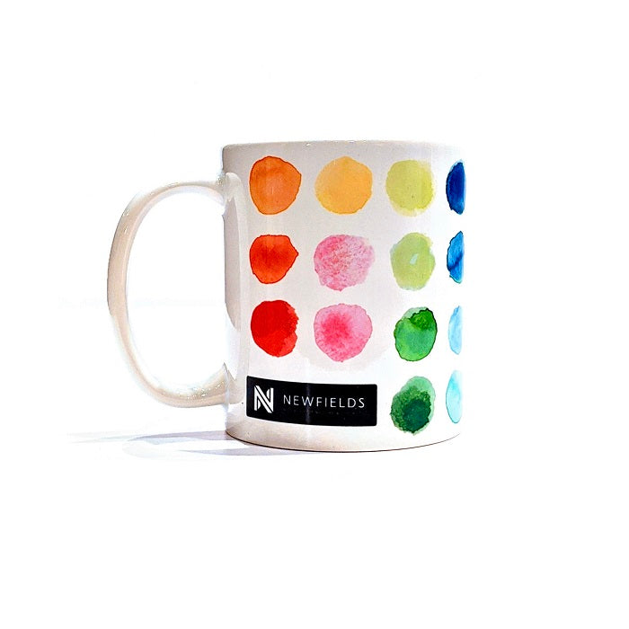 Newfields Watercolor Palette Mug