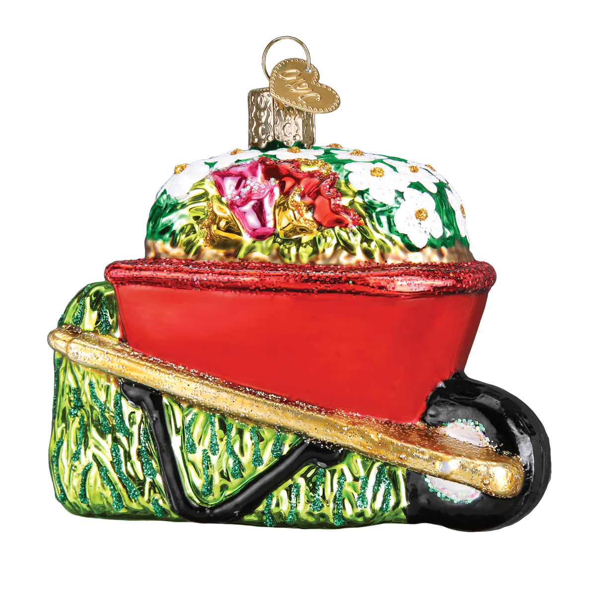 Wheelbarrow Ornament