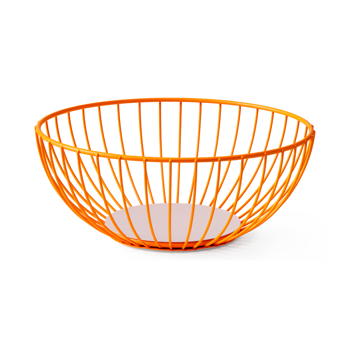 Octaevo Barcelona Iris Large Wire Basket - Orange & Pink