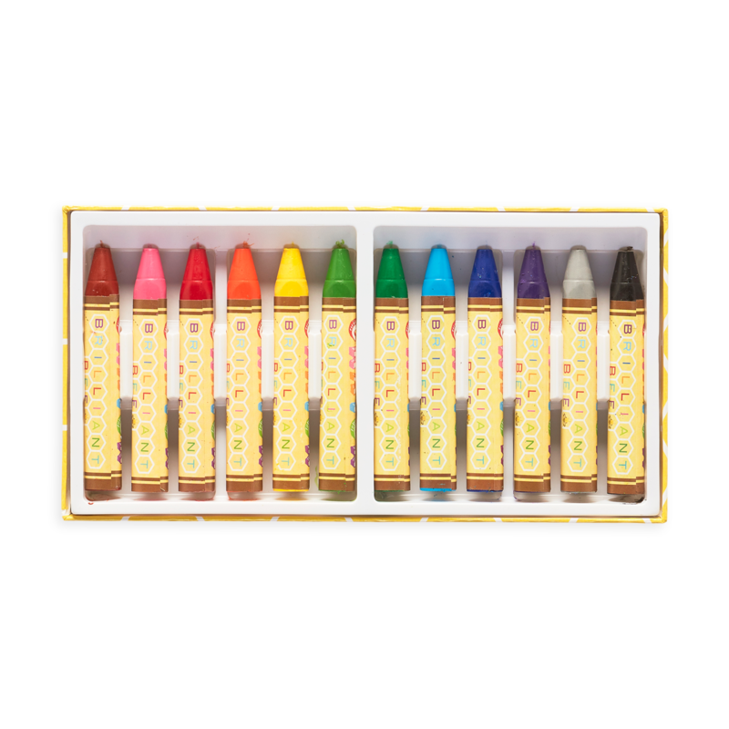 Brilliant Bee Crayons - Set of 12