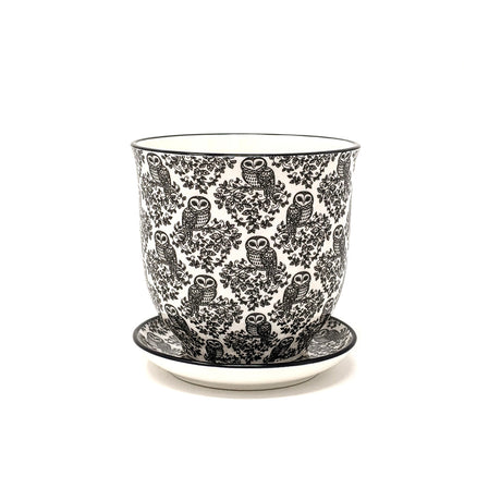 Owl Ceramic Pot