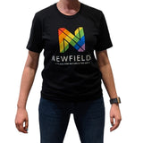 Black Newfields LGBTQ Pride Shirt (Unisex)