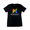 Unisex Newfields LGBTQ Pride Shirt - Black