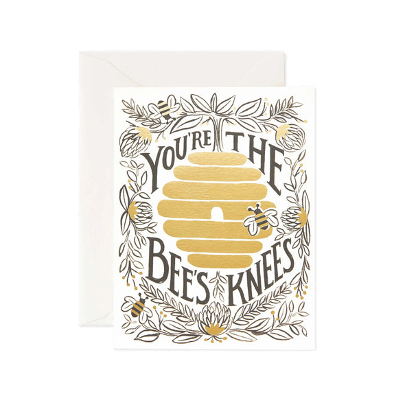 "You're the Bee's Knees" Card
