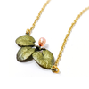 Water Lilies Necklace by Michael Michaud