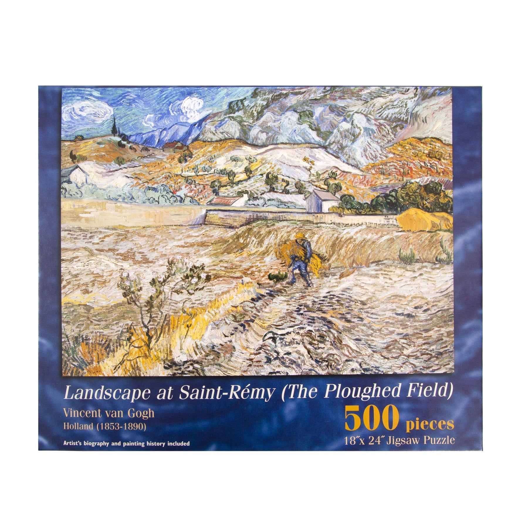 Vincent van Gogh 'Landscape at Saint-Remy' Jigsaw Puzzle – The Museum &  Garden Shop at Newfields