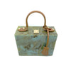 Marble Box Bag with Handle