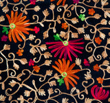 Embroidered Wool Shawl