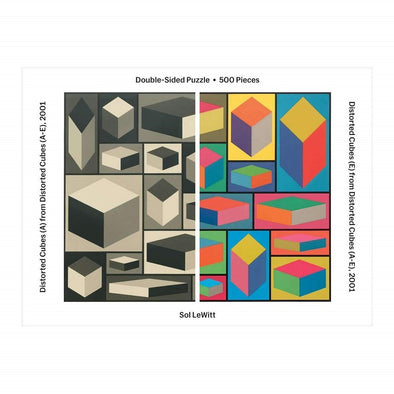 Sol LeWitt Distorted Cubes Jigsaw Puzzle – The Museum & Garden 