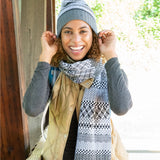 Midnight Recycled Scarf