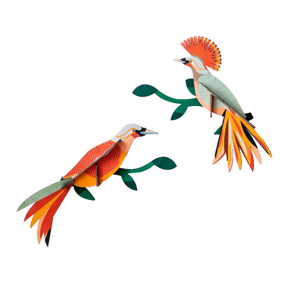 DIY Obi Birds of Paradise Decorations by Studio Roof