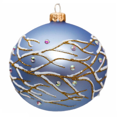 Thomas Glenn Holidays Blue Branch Ornament