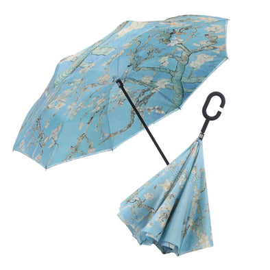 Van Gogh 'Almond Blossoms' Reversible Umbrella