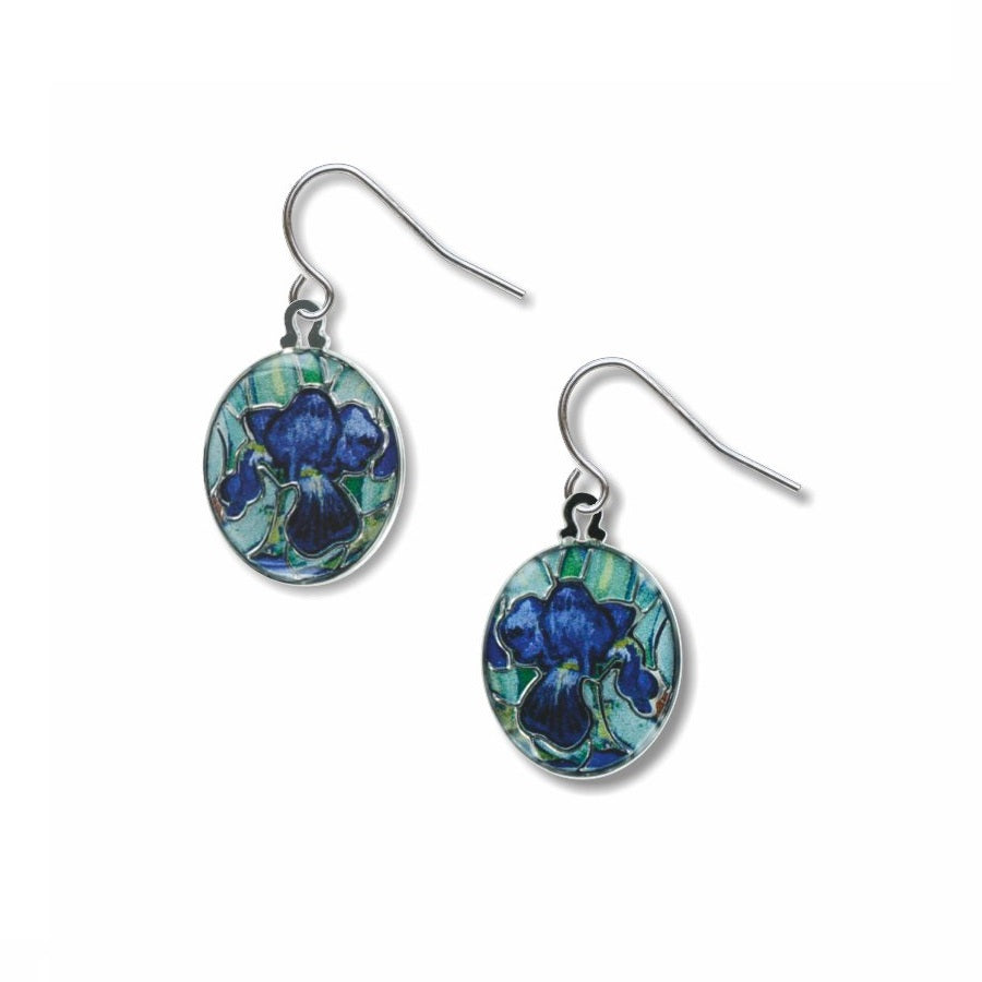 from The Garden Earrings: Irises