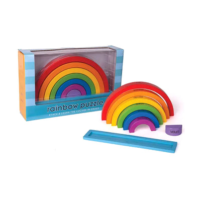 Wood Rainbow Puzzle